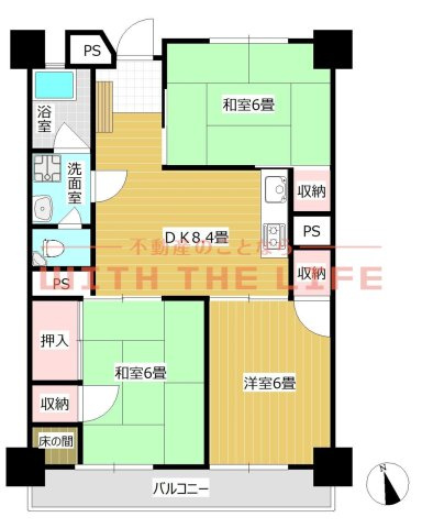 第二森光ビル【10,000円キャッシュバック対象物件】の間取り