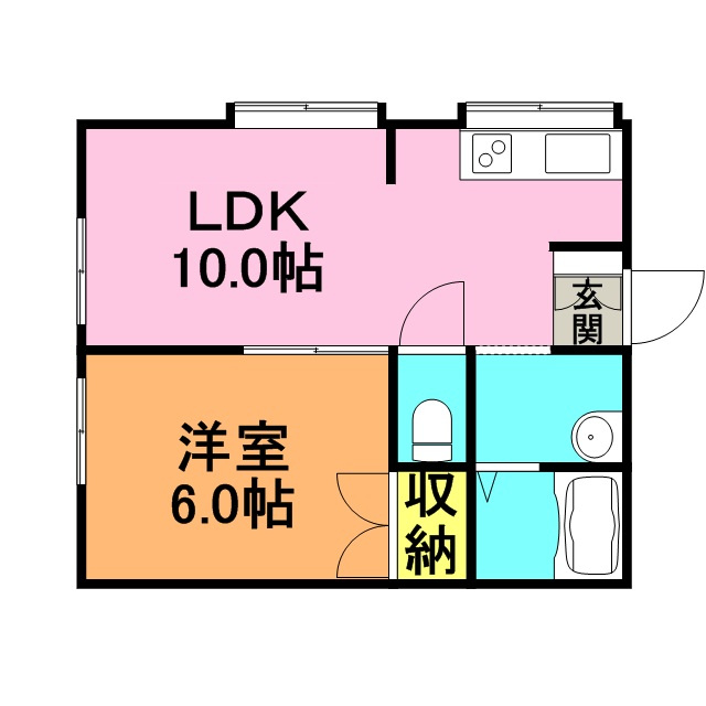 センチュリー合川【10,000円キャッシュバック対象物件】の間取り