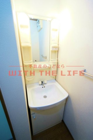 サンハイツ小森野A棟【10,000円キャッシュバック対象物件】の独立洗面台|独立洗面台、朝の身支度には欠かせません