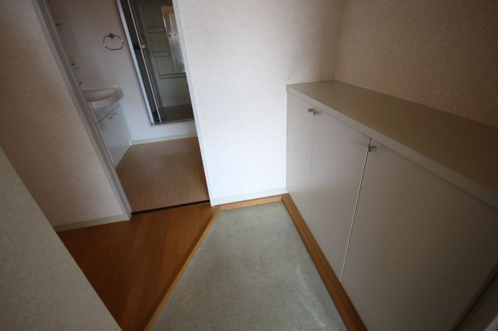 サンエクセル小森野D【10,000円キャッシュバック対象物件】の玄関|ゆったりとした玄関です