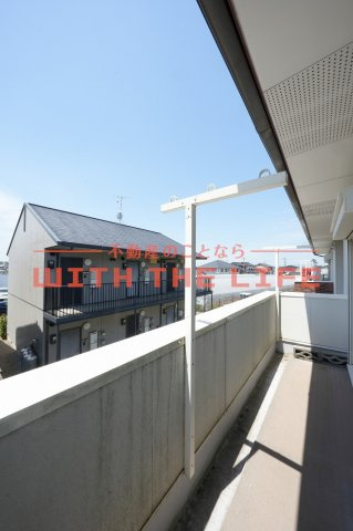 グレース小森野【キャッシュバック対象物件】のバルコニー|暖かな日差しのふりそそぐバルコニー