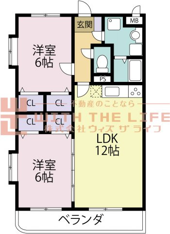 グリーンヒルズ東山Ⅱ【キャッシュバック対象物件】の間取り