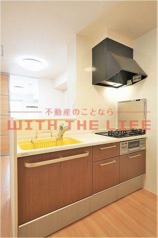 WITH THE LIGHT（ウィズザライト）【10，000円キャッシュバック対象物件】のキッチン|きれいなキッチンです