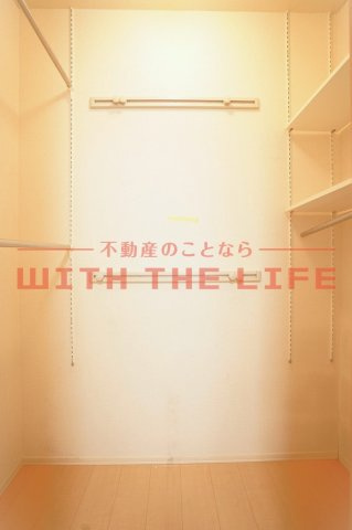 グリーンハイツK【キャッシュバック対象物件】の収納|専用の収納スペースです