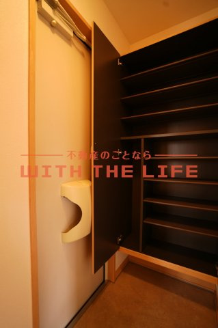 Ｋブロッサム（ケイブロッサム）【10，000円キャッシュバック対象物件】の玄関|落ち着いた玄関です