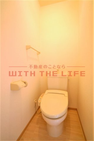 Ｋブロッサム（ケイブロッサム）【10，000円キャッシュバック対象物件】のトイレ|落ち着いた色調のトイレです