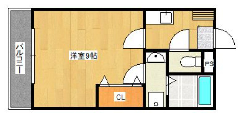 リブレア久留米駅前【キャッシュバック対象物件】の間取り