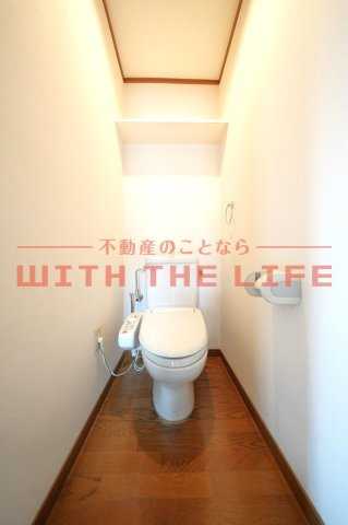 コージーコーナー223【キャッシュバック対象物件】のトイレ|ゆったりとした空間のトイレです