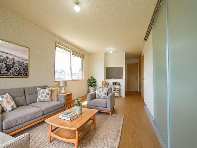 ルミナスＡ・Ｂの居間・リビング|CGで家具等を配置したもので家具等は含まれません