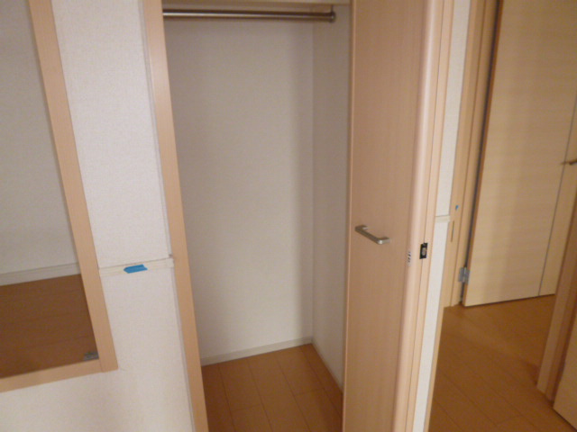 倉敷市林のアパートの収納