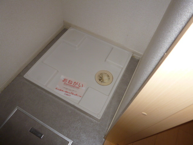倉敷市林のアパートのその他|洗濯機置き場