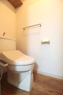 【トイレ】 | ハイツＫ15 | 清潔感のあるトイレです