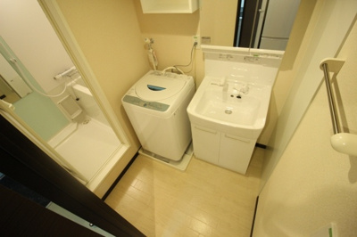 【洗面所】 | レオネクスト優 | 脱衣所＆洗濯機☆
