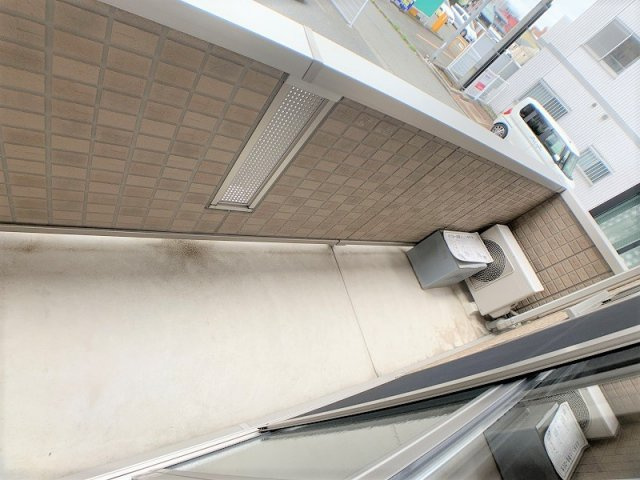 セジュール南大通のバルコニー