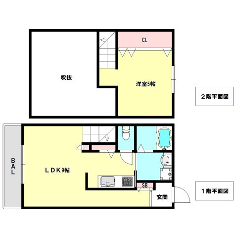 ヒルズハイムの間取り