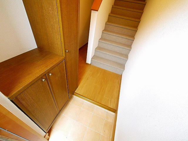 シェルマンの玄関|明るい玄関です