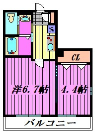 【間取り】 | Mark Duo　芝Ⅰ