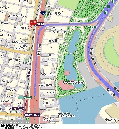 【地図】 | メイツ品川南