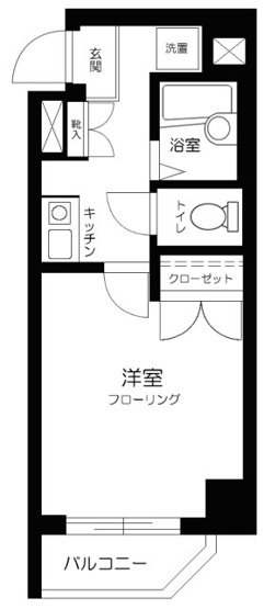 【間取り】 | プレール荏原中延