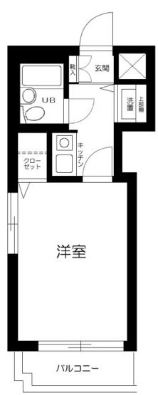 【間取り】 | マリオン品川・中延