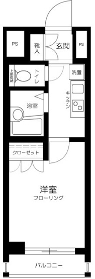 【間取り】 | スカイコートヴァンテアン東日本橋