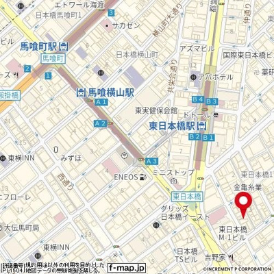 【地図】 | スカイコートヴァンテアン東日本橋