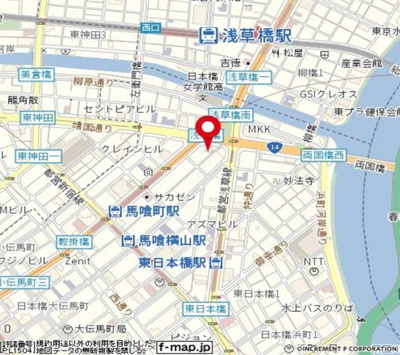 【地図】 | シティハイツ日本橋