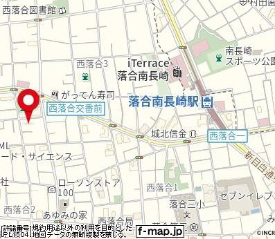 【地図】 | ＡＬＩＶＩＯ西落合