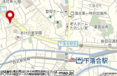 【地図】 | スカイコート落合Ⅱ