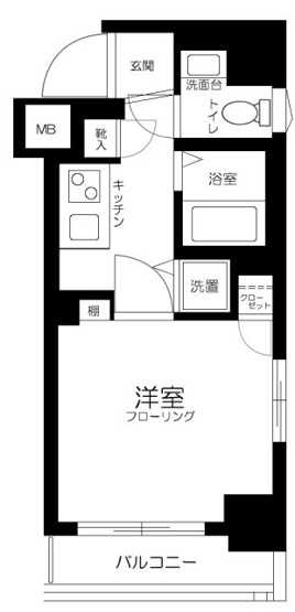 【間取り】 | パークウェルツインズ西新宿ノースピア