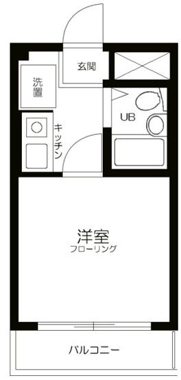 【間取り】 | ガーデンハイツ一号館
