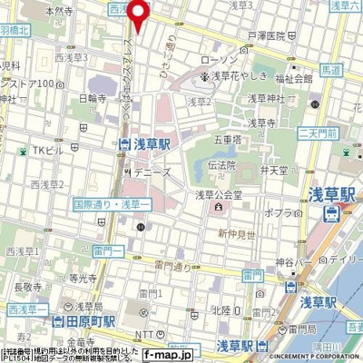 【地図】 | 日神デュオステージ浅草国際通り