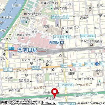 【地図】 | ルーブル森下弐番館