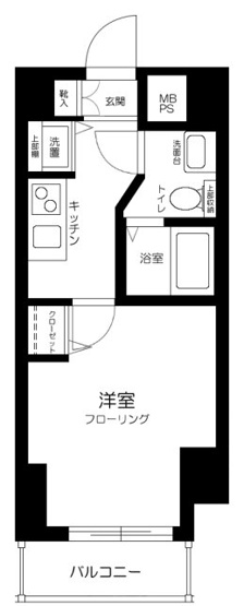 【間取り】 | クレアシオン門前仲町