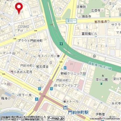 【地図】 | クレアシオン門前仲町