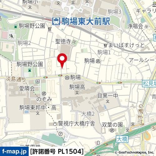 【地図】 | プチテール駒場