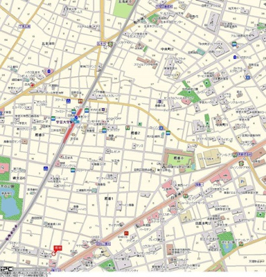 【地図】 | スカイコート学芸大学