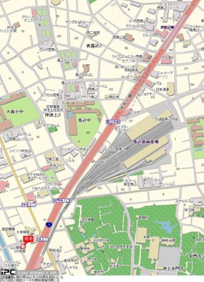 【地図】 | ルーブル池上Ⅱ