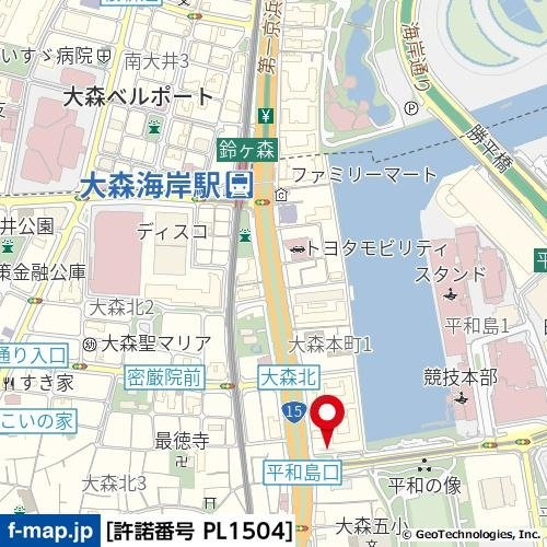 【地図】 | 大森タウンビル