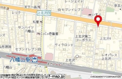 【地図】 | アローハイツ上北沢