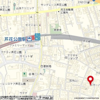 【地図】 | スターハイツ芦花公園