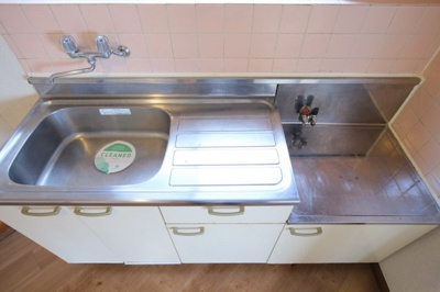 【キッチン】 | ＮＹマンション | 2口ガスコンロ設置可