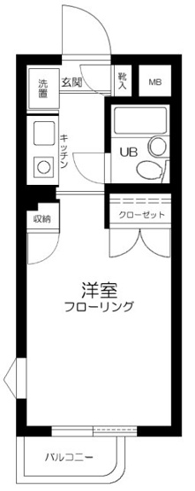 【間取り】 | サンパレス中野
