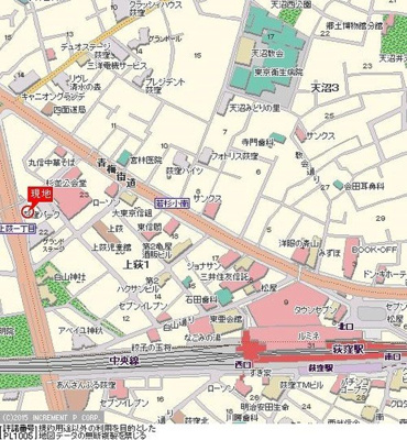 【地図】 | プレール荻窪