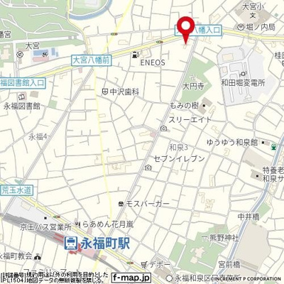 【地図】 | ソアール永福町