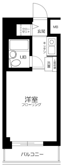 【間取り】 | スカイコート下高井戸