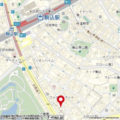 【地図】 | セリュークス駒込