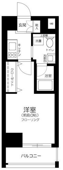 【間取り】 | ディアレイシャス尾久駅前