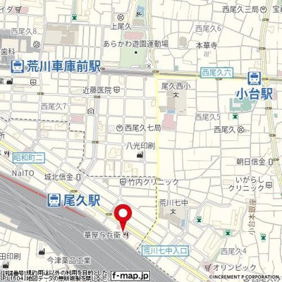 【地図】 | ディアレイシャス尾久駅前