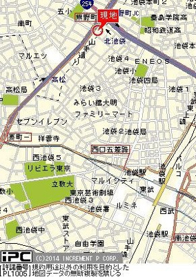 【地図】 | 池袋シティハウス